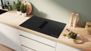 Placa De Inducción BOSH Con Extractor Integrado, 80cm Color Negro