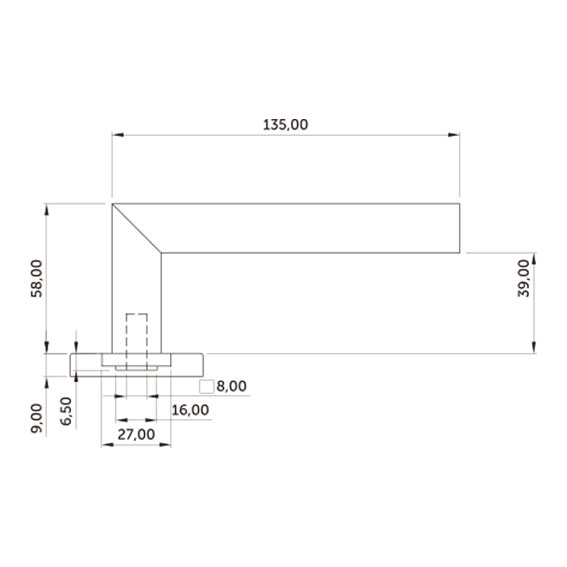 Jgo Roseta HERA Inox (2 Juego/s)